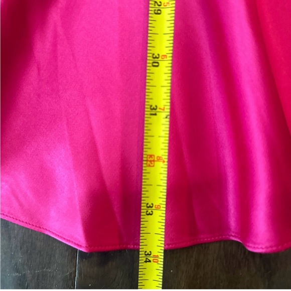 Hot pink wrap dress - Picture 3 of 4